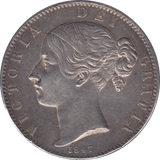 1847 CROWN ( GVF ) - Crown - Cambridgeshire Coins