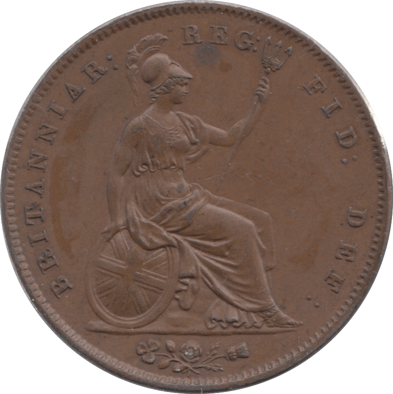 1847 PENNY ( AUNC ) - Penny - Cambridgeshire Coins