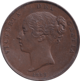 1848 PENNY ( AUNC ) - Penny - Cambridgeshire Coins