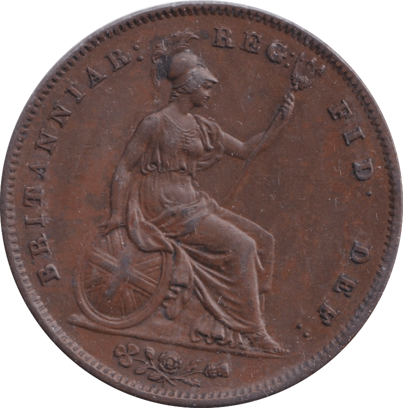 1848 PENNY ( AUNC ) - Penny - Cambridgeshire Coins