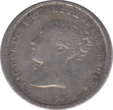 1849 FOURPENCE ( FINE ) - Fourpence - Cambridgeshire Coins