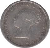 1849 FOURPENCE ( FINE ) - Fourpence - Cambridgeshire Coins