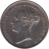 1851 SIXPENCE ( GVF ) - Sixpence - Cambridgeshire Coins
