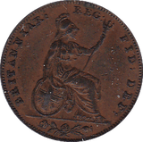 1853 FARTHING ( EF ) B - Farthing - Cambridgeshire Coins