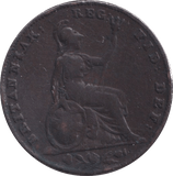 1853 FARTHING ( VF ) - Farthing - Cambridgeshire Coins