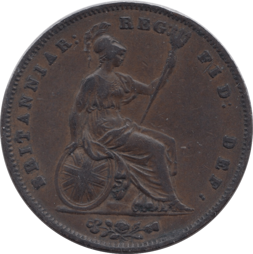 1853 PENNY ( EF ) 10 - Penny - Cambridgeshire Coins