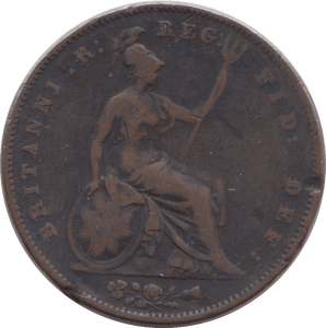 1853 PENNY ( FAIR ) 8 - Penny - Cambridgeshire Coins