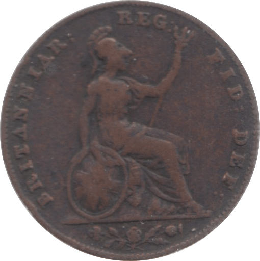 1854 FARTHING ( NF ) 4 - Farthing - Cambridgeshire Coins