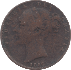 1854 FARTHING ( NF ) 4 - Farthing - Cambridgeshire Coins