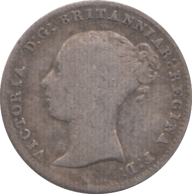 1854 FOURPENCE ( FINE ) - Fourpence - Cambridgeshire Coins