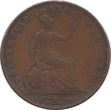 1854 PENNY ( FINE ) 4 - Penny - Cambridgeshire Coins