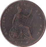 1854 PENNY ( FINE ) - Penny - Cambridgeshire Coins