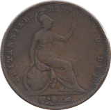 1854 PENNY ( FINE ) - Penny - Cambridgeshire Coins