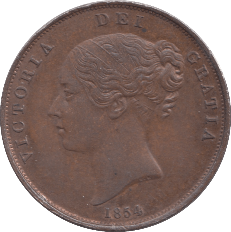 1854 PENNY ( UNC ) - Penny - Cambridgeshire Coins