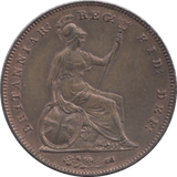 1854 PENNY ( UNC ) - Penny - Cambridgeshire Coins