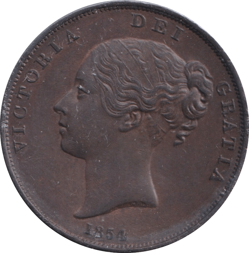 1854 PENNY ( UNC ) - Penny - Cambridgeshire Coins