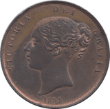 1854 PENNY ( UNC ) - Penny - Cambridgeshire Coins