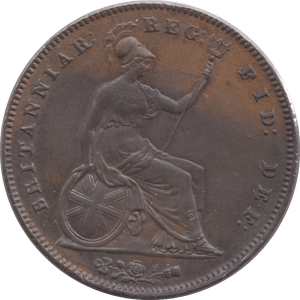 1854 PENNY UNC Penny Cambridgeshire Coins Cambridgeshire Coins