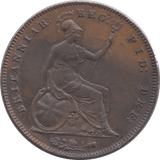 1854 PENNY ( UNC ) - Penny - Cambridgeshire Coins