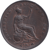 1854 PENNY ( UNC ) - Penny - Cambridgeshire Coins