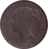 1855 PENNY ( EF ) - Penny - Cambridgeshire Coins