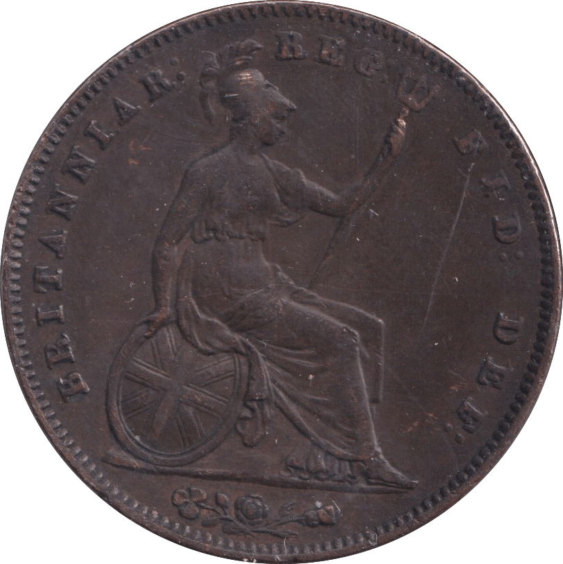 1855 PENNY ( EF ) - Penny - Cambridgeshire Coins