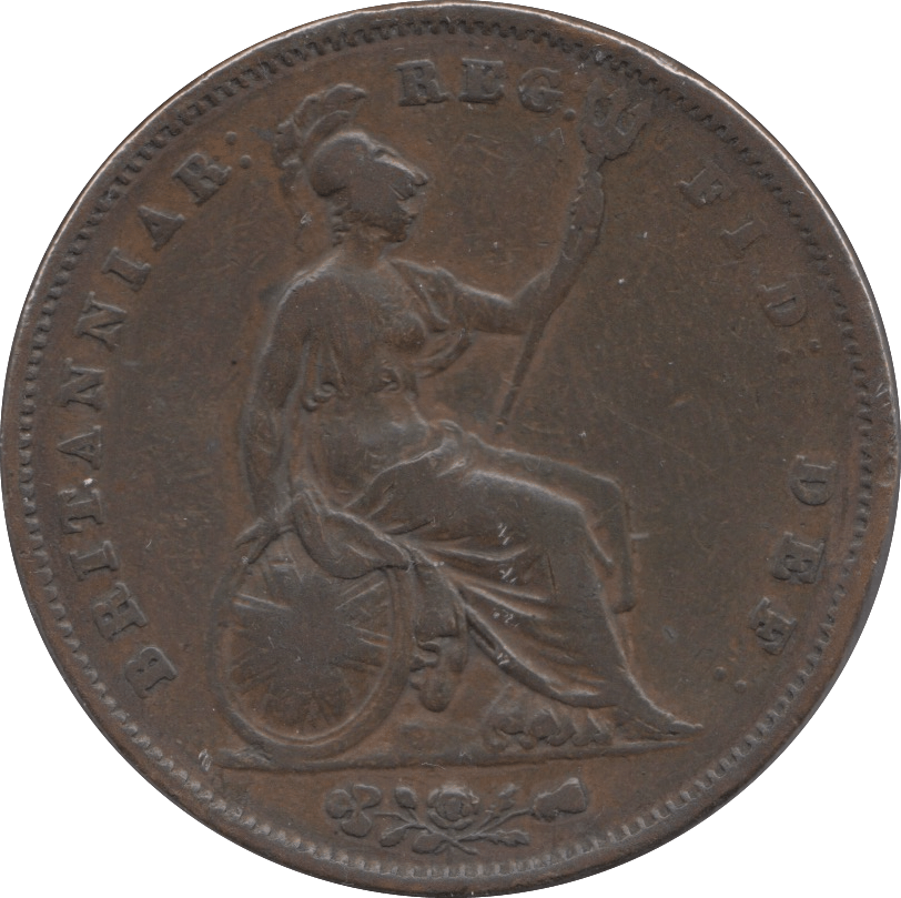 1855 PENNY ( GF ) - Penny - Cambridgeshire Coins