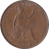 1855 PENNY ( GVF ) - Penny - Cambridgeshire Coins