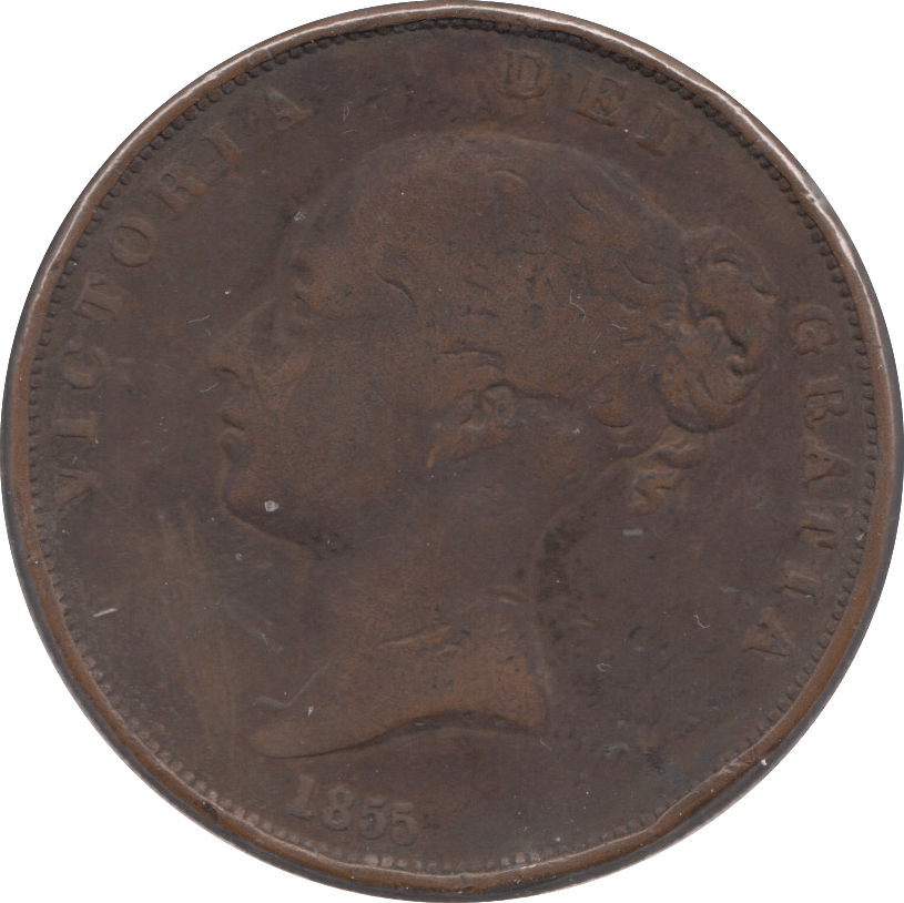 1855 PENNY ( NF ) - Penny - Cambridgeshire Coins