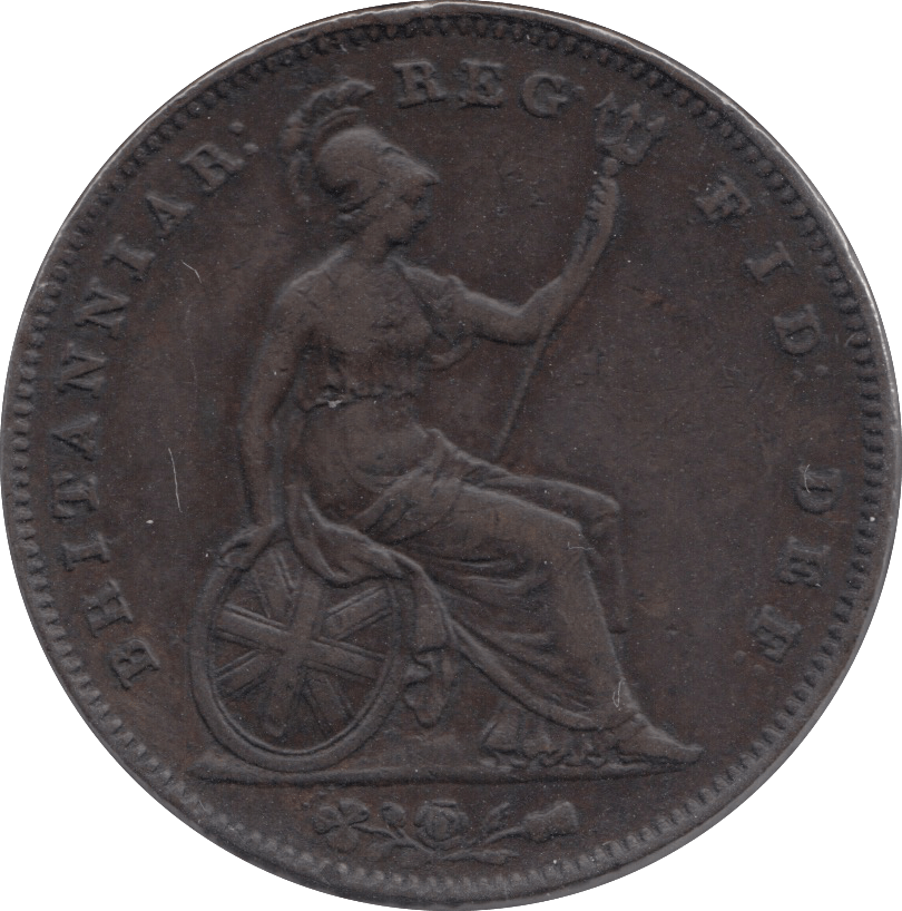 1856 PENNY ( GVF ) 1 - Penny - Cambridgeshire Coins