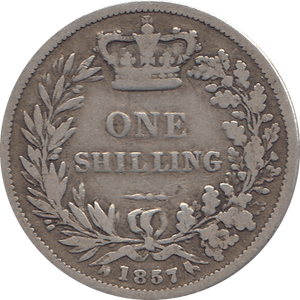 1857 SHILLING ( NF ) 2 - Shilling - Cambridgeshire Coins