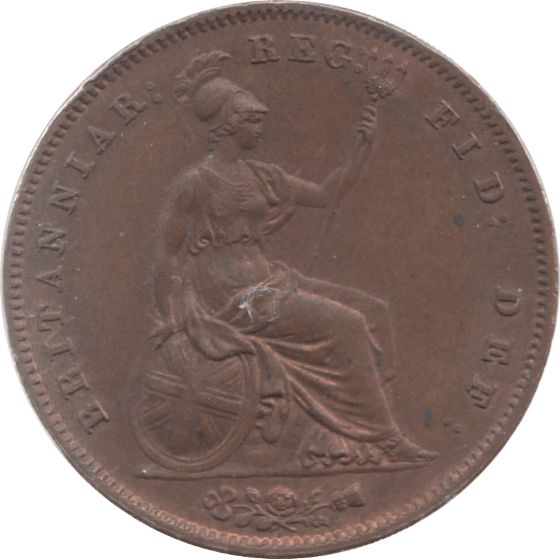 1858 PENNY ( AUNC ) - Penny - Cambridgeshire Coins