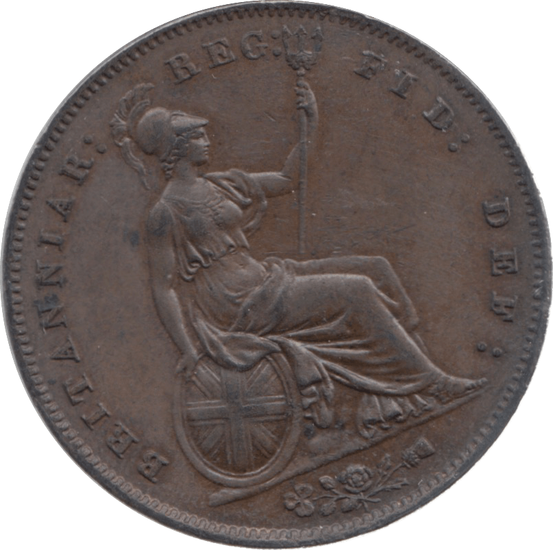 1858 PENNY ( EF ) 23 - Penny - Cambridgeshire Coins