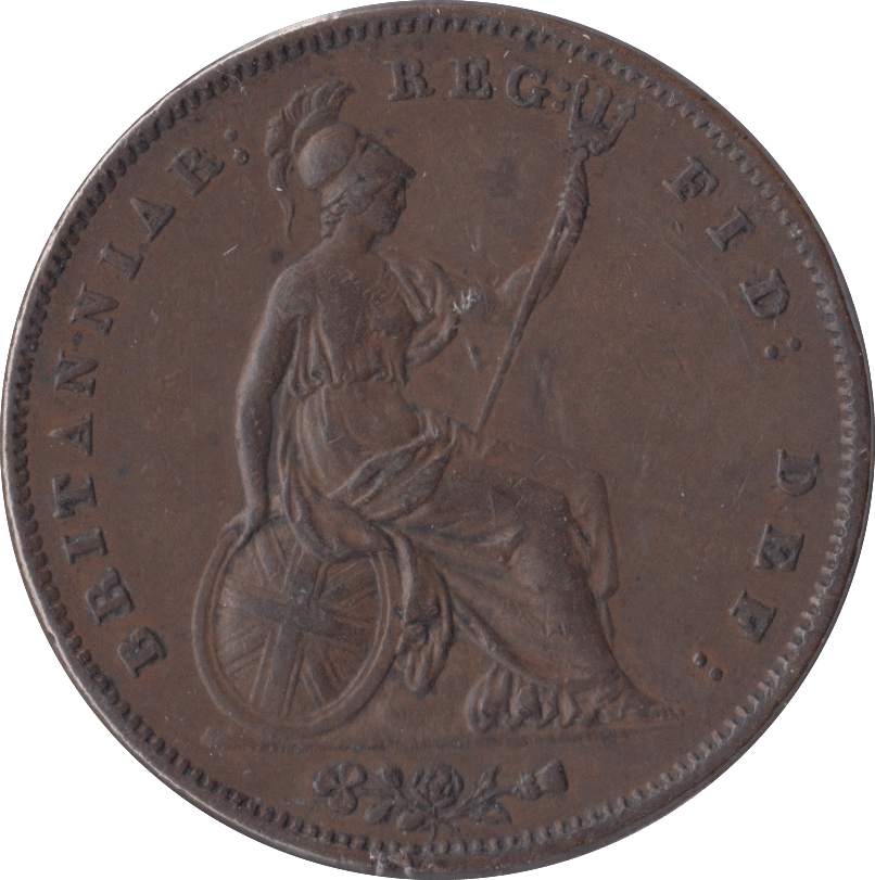 1858 PENNY ( EF ) - Penny - Cambridgeshire Coins