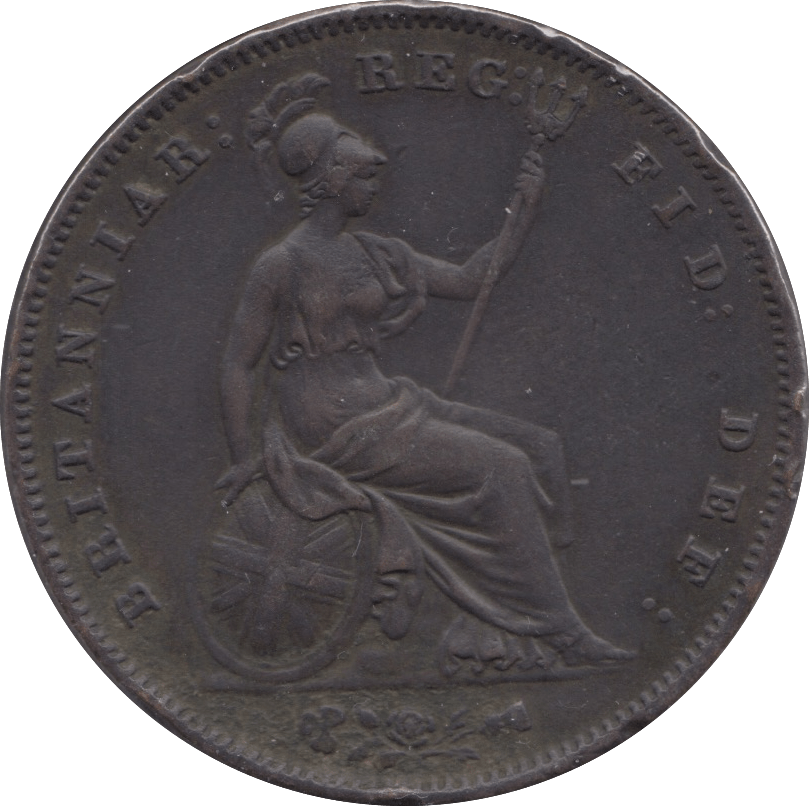 1858 PENNY ( EF ) - Penny - Cambridgeshire Coins