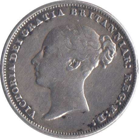 1858 SIXPENCE ( GF ) - Sixpence - Cambridgeshire Coins