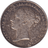 1858 SIXPENCE ( GVF ) - Sixpence - Cambridgeshire Coins