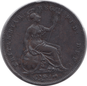 1859 PENNY ( EF ) 5 - Penny - Cambridgeshire Coins