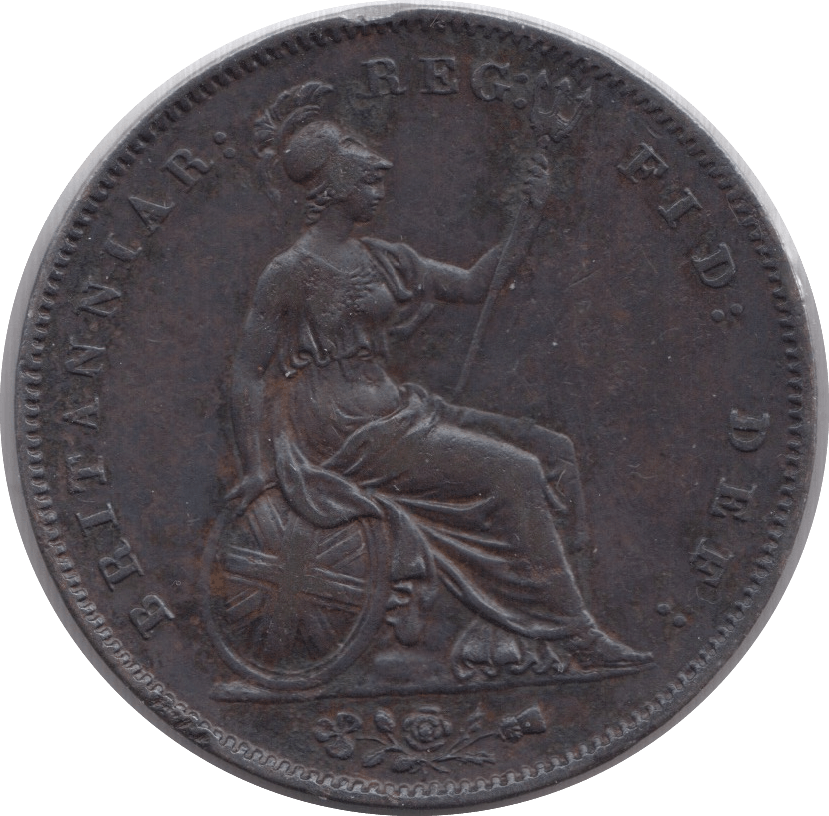 1859 PENNY ( EF ) 5 - Penny - Cambridgeshire Coins