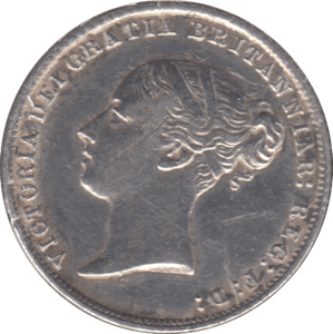 1859 SIXPENCE ( GVF ) - Sixpence - Cambridgeshire Coins