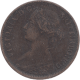 1860 FARTHING ( VF ) 18 - Farthing - Cambridgeshire Coins