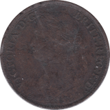 1860 FARTHING ( VF ) - Farthing - Cambridgeshire Coins