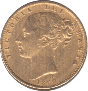 1860 GOLD SOVEREIGN ( GVF ) - Sovereign - Cambridgeshire Coins