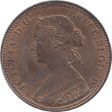 1860 HALFPENNY ( UNC ) 2 - Halfpenny - Cambridgeshire Coins