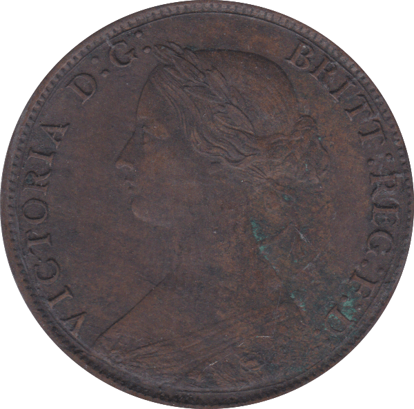 1861 HALFPENNY ( EF ) A - Halfpenny - Cambridgeshire Coins