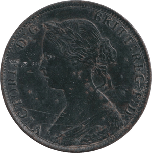 1861 HALFPENNY ( EF ) - Halfpenny - Cambridgeshire Coins