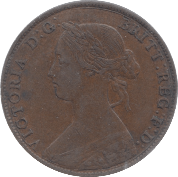 1861 HALFPENNY ( EF ) - Halfpenny - Cambridgeshire Coins