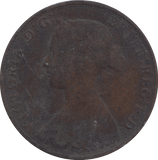 1861 HALFPENNY ( F ) 1 - Halfpenny - Cambridgeshire Coins