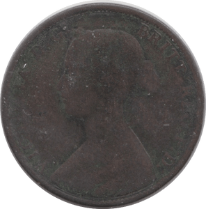 1861 HALFPENNY ( GF ) 14 B - Halfpenny - Cambridgeshire Coins