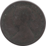 1861 HALFPENNY ( GF ) 14 B - Halfpenny - Cambridgeshire Coins